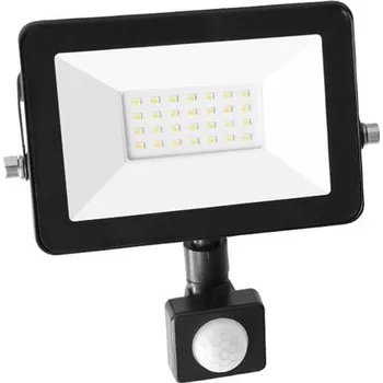 LED reflektor GETI GLF20P 20W s PIR čidlem