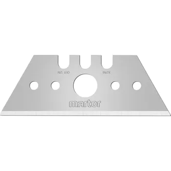 Skalpel MARTOR 610.70 Náhradní trapézová čepel 610 10 ks