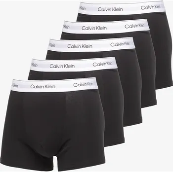 Boxerky Calvin Klein Relaxed Fit Trunk 5-Pack Black XL