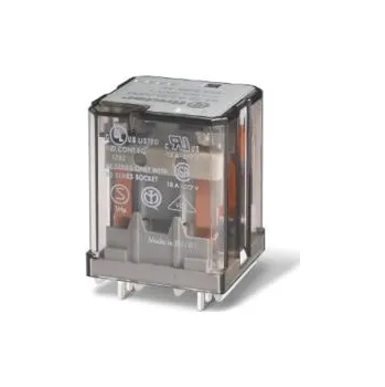 Relé Výkonové relé DPST Montáž na PCB 230V ac