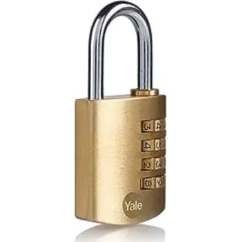 Visací zámek Ne Kódový visací zámek, Mosaz Vnitřní 6mm třmen