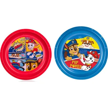 Talíř Banquet talíř, červený plast