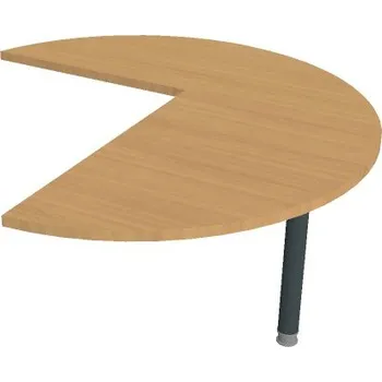 Psací stůl Stůl přídavný pravý FP 22 P P - BUK , ČERNÁ Ral 9005