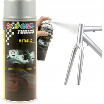 Barva ve spreji Dupli Color Tuning Line Metalický Lak ve Spreji Stříbrná Metalíza 400 ml