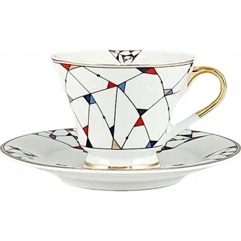 Arlekin Šálek s podšálkem na espresso 90 ml Bogucice