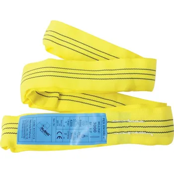 Upínací popruh MC BULL Nekonečný zvedací popruh žlutý, 3 t, obvod 8 m, šířka 57 mm