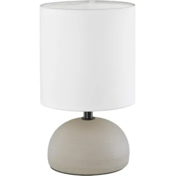 Lampička Stolní lampa Trio Luci béžová, bílá 40 W