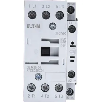 Relé 1NCStykač 3P s 3NO kontakty 25 A napětí ve vinutí 24 V DC Řízení motoru