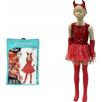 Karnevalový kostým Karnevalový kostým čertice, velikost 100-110 cm