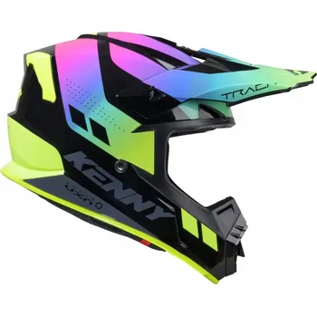 Helma na motorku KENNY RACING 2025 CROSS/ENDURO PŘILBA MODEL TRACK GRAPHIC NEON (2XL)
