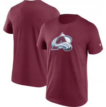 Pánské oblečení Pánské tričko Colorado Avalanche NHL Primary Logo Graphic T-Shirt Rhododend