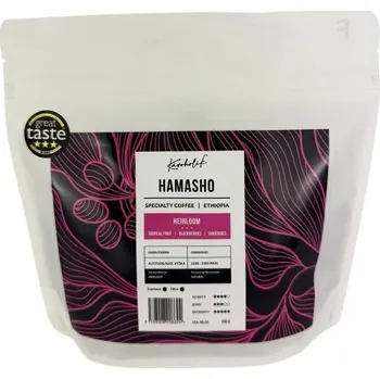Káva Káva KÁVOHOLIK Etiópia Hamasho 200 g