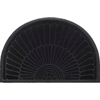 Rohožka VSTUPNÍ ROHOŽKA 50X80 KE DVEŘÍM S 3D NÁJEZDEM, GUMOVÁ, PROTISKLUZOVÁ