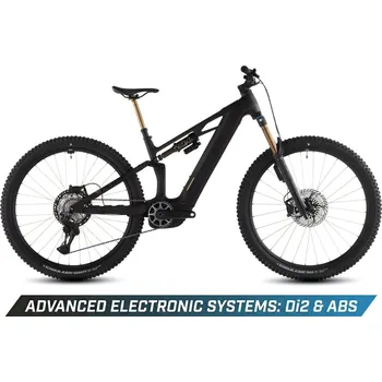 Elektrokolo CUBE STEREO HYBRID ONE44 HPC AT carbon´n´gold 2026 M