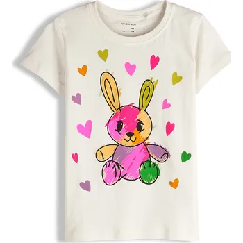 Dívčí oblečení GATE Bavlněné tričko s potiskem 6Y 426-0278/1140