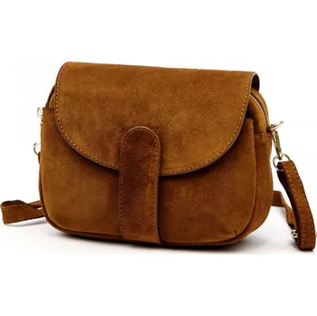 Kožená kabelka Luka 24-099 - hnědá