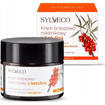 Pleťový krém Sylveco Hydratační krém na obličej bříza a rakytník s betulinem 50 ml