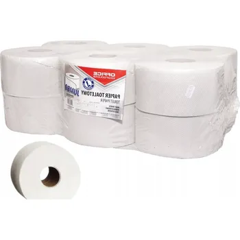 Toaletní papíry Toaletní papír bez vůně Office Products 12 ks