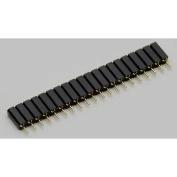 TRU COMPONENTS precizní dutinková lišta Počet řádků: 1 Počet kontaktů v řadě: 12 TC-2506457 1 ks