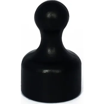 Dekorativní magnet Magnetické figurky černé (sada 10 ks)