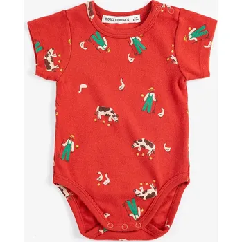 Kojenecký body Kojenecké body Bobo Choses Farm Adventure 126AB003 červená 33X, vel. 86