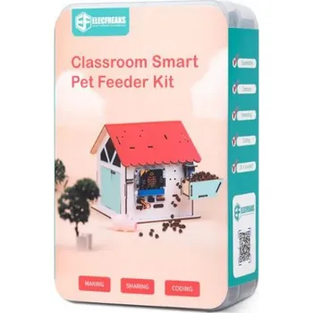 Elektronická stavebnice Třídní kit pro micro:bit: Krmítko pro zvířátka (bez micro:bit) Keyestudio EF08299