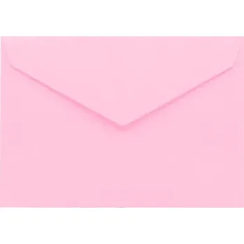 Obálka Poštovní obálka světle růžová 62x94mm