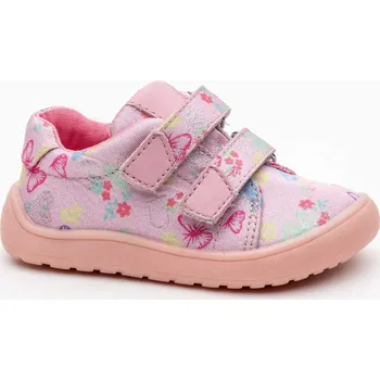 Dámská obuv Protetika dětské plátěné barefoot tenisky Koro - Butterfly/Motýlci Velikost EU: 20, vnitřní délka: 130, vnitřní šířka: 59