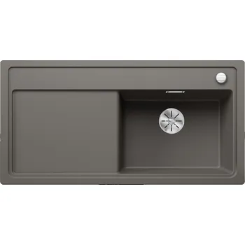 Granitový dřez Blanco Zenar XL 6 S má mimořádně velkou mísu spojenou s prostornou odkapávací plochou, která poskytuje dostatek prostoru pro kuchyňské práce. Její vodovodní lišta se rozprostírá po celé šířce, takže nabízí dostatek dalšího prostoru, a pro větší všestranno