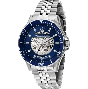Hodinky Maserati R8823140011 Mens Watch Sfida Automatic 44mm 10ATM