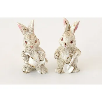 Dekorační figurka - Zaječí ušáci - vzor B