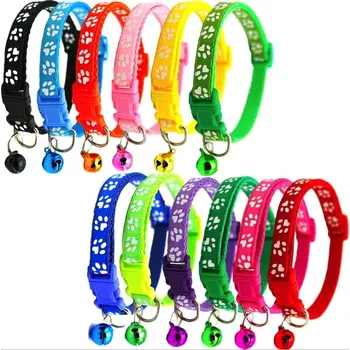 Obojek pro psa Surtep Animals Obojek rozlišovací sada Paw 1x19-32cm 12ks Barva: Mix barev