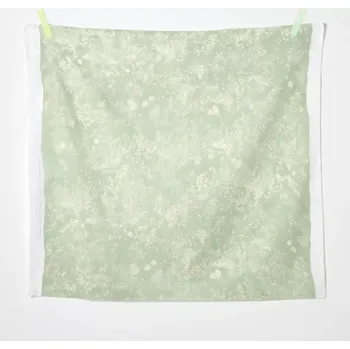 Japonská bio bavlna LEI NANI, dvojitá gázovina, světle zelená, 0.75m, sartor.cz