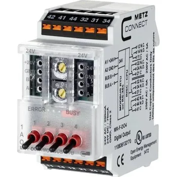 spínaný zdroj Metz Connect 110836132170 24 V/AC, 24 V/DC 200 mA Počet výstupů:4 x Obsah 1 ks