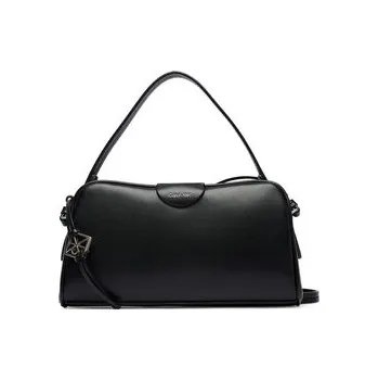 Kabelka Kabelka Calvin Klein Emblem Trio Top Handle Camera Ba LV04F3370G Černá OS