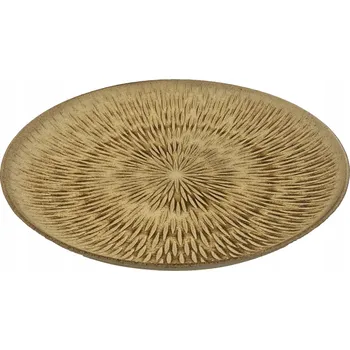 Dřevěný kulatý podnos Dřevo 29cm, paprsky