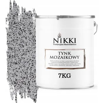 Obraz MOZAIKOVÁ OMÍTKA ŽIVIČNÁ 7KG VNITŘNÍ VENKOVNÍ BARVA ŠEDÁ M34 DEKORATIVNÍ