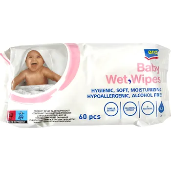 Dětský vlhčený ubrousek ARO Sensitive Dětské vlhčené ubrousky 60ks