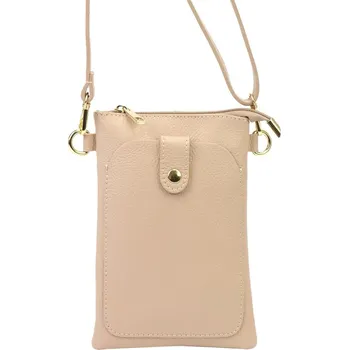 Kabelka Kožená kabelka Luka růžová KZ2254518