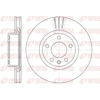 Brzdový kotouč Brzdový kotouč REMSA 6339.10
