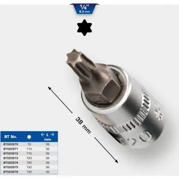 Gola hlavice Sada nástrček KS TOOLS BT020975
