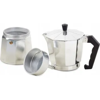 Kávovar Moka konvička na kávu pro 9 šálků, 450 ml, hliníková