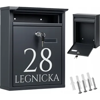 Železářství Poštovní schránka eurobox Decortrend šedá