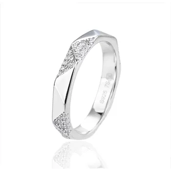 Prsten Bealio BEALIO 14154 Stříbrný prsten FASETA Velikost prstenu: 53 03-14154-4010