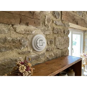 vypínač Přepínač střídavý dvojitý 6+6 bílý 3559K-C52345