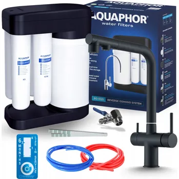 vodní filtr FILTR NA ÚPRAVU PITNÉ VODY REVERZNÍ OSMÓZA + KUCHYŇSKÁ BATERIE TŘÍCESTNÁ