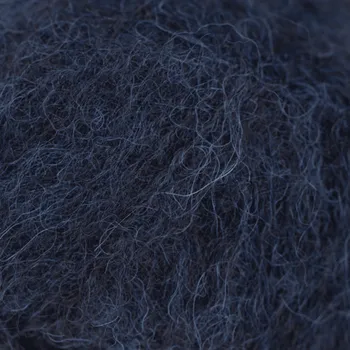 Volný čas DROPS Brushed Alpaca Silk 42 – tmavá navy