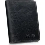 Elegantní pánská peněženka značky SOLIER Černá