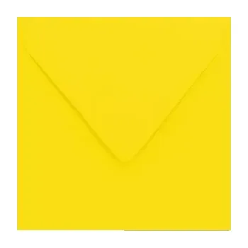 Obálka Poštovní obálka žlutá 130x130mm