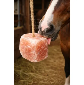 Pro koně Himálajský liz minerální – přírodní krmná sůl (cca 4kg)